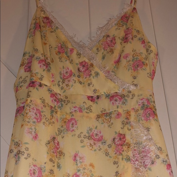 Majorelle Paisley Dress Yellow Maxi - Picture 6 of 8
